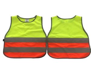 เสื้อกั๊กสะท้อนแสงเพื่อความปลอดภัยสำหรับเด็ก,เสื้อกั๊กจราจรเด็กมองเห็นน้ำได้ขายส่งเรืองแสงสีเหลือง - Product Image 2