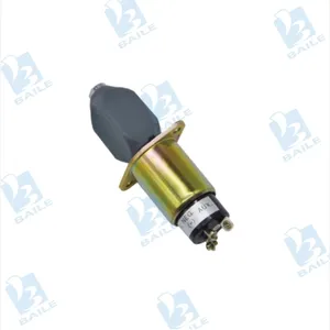 Động Cơ Diesel Phụ Tùng 12V 24V Nhiên Liệu Dừng Solenoid Cho Máy Phát Điện 0307-2820-01 307-2820 Nhiên Liệu Shut Off Solenoid Valve