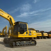 Excavatrice Komatsu PC200 d'occasion avec performances parfaites, importée du Japon, prête à l'emploi