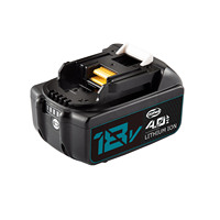 Batterie de remplacement pour perceuse sans fil 18V rechargeable en usine, 4AH, pour outil électrique BL1850