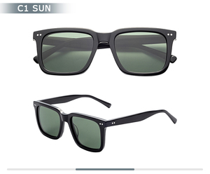 <span class=keywords><strong>Occhiali</strong></span> <span class=keywords><strong>da</strong></span> <span class=keywords><strong>Sole</strong></span> Quadrati <span class=keywords><strong>con</strong></span> Visiera Pronti per la Spedizione, Montatura Ottica per <span class=keywords><strong>Occhiali</strong></span> <span class=keywords><strong>da</strong></span> <span class=keywords><strong>Vista</strong></span>, Montatura Quadrata alla Moda in Fibra di Acetato per Uomo e Donna - Product Image 3