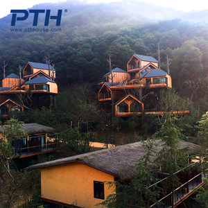 Vorgefertigte leichte Stahl villa Schönes profession elles Design Hochwertige Baumhaus villa - Product Image 6