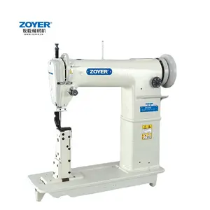 Zy810 zoyer máquina de costura dourada com agulha única