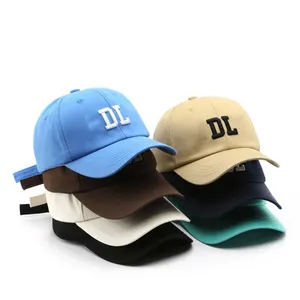 Fast Shipping Stock New Fashion 6 Panel Letter Baseball Cap With Custom 3D Embroidery Logo