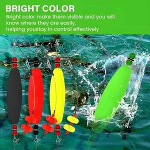 Santee Rig Catfish Bait Float Kit avec hochets Durable EPS Bobbers EVA Foam Material pour la pêche <span class=keywords><strong>en</strong></span> bateau et à terre - Product Image 4