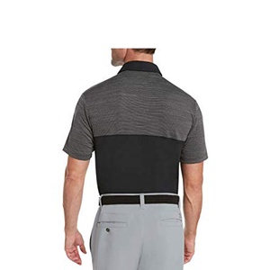 Vêtements de sport personnalisés, chemise de golf pour homme - Tissu en molleton 100% coton, respirant et à séchage rapide, manches courtes - Product Image 4