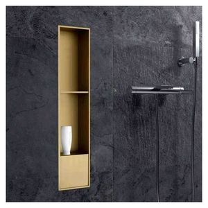 Hermosos Nichos de Pared para Baño de Acero Inoxidable, Nicho de Ducha Largo Empotrado de Metal - Product Image 3