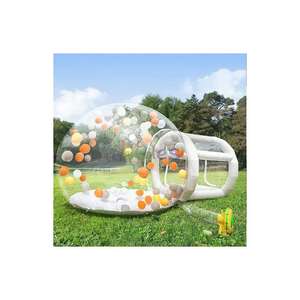 Tente gonflable transparente à bulles de 3 + 1.8m de haute qualité Offre Spéciale la location de ballons gonflables pour le mariage - Product Image 1