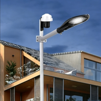 Capteur de Jour/Nuit à Cellule Photoélectrique IP65 15A 110-240VAC 50/60Hz 5-50LUX Réglable pour le Contrôle de l'Éclairage Public Extérieur