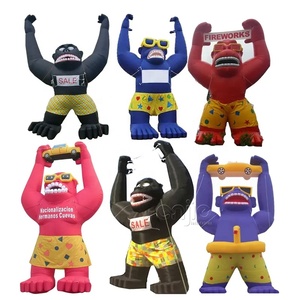 <span class=keywords><strong>Gorille</strong></span> gonflable <span class=keywords><strong>de</strong></span> 20 <span class=keywords><strong>pieds</strong></span> pour la publicité <span class=keywords><strong>de</strong></span> feux d'artifice/lavage <span class=keywords><strong>de</strong></span> voitures, <span class=keywords><strong>gorille</strong></span> gonflable sur mesure <span class=keywords><strong>de</strong></span> grande taille fabriqué en Chine - Product Image 6