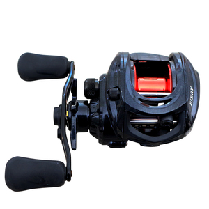 Carretes de Pesca Baitcasting Personalizados 3+1BB 6.4:1 con Carrete de Plástico y Sistema de Freno Estrella <span class=keywords><strong>para</strong></span> Río, Lago y Arroyo - Product Image 1