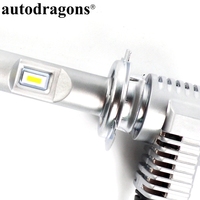 Autodragons directe D'usine ultra mince mini taille H7 H4 H11 9005 9006 voiture led phare P20 led automatique adapté aux besoins du client de qualité LED P20