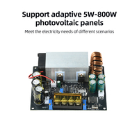 Pengontrol Pengisian Daya Surya MPPT 800W DC18-90V Modul Step Down Buck yang Dapat Disesuaikan dengan Layar, Papan Pengisian Daya Output 2-60V