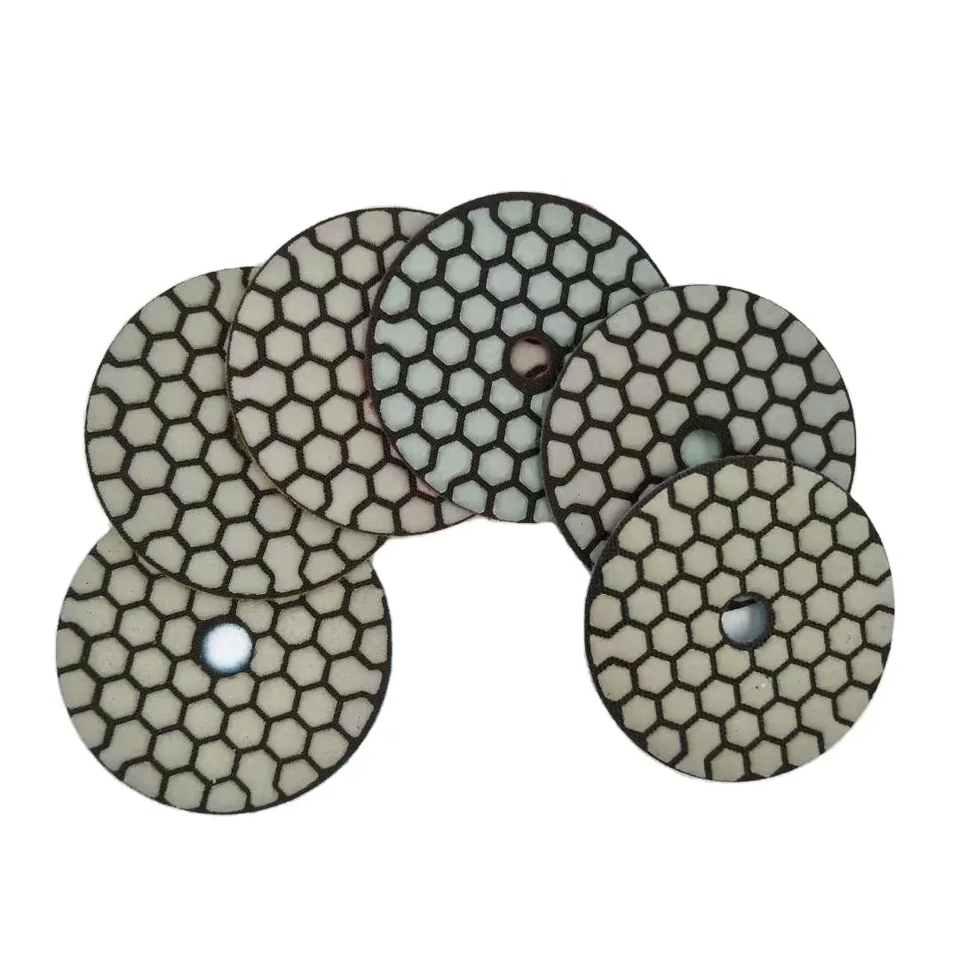 콘크리트 용 건식 다이아몬드 연마 패드 바닥 에머리 바닥 분쇄기 기계 연마제