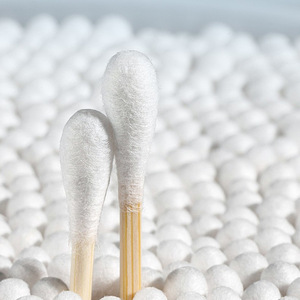 Hisopos de algodón Bonson de 15 cm, de tres capas, sin polvo, para belleza y uso en bricolaje - Product Image 1