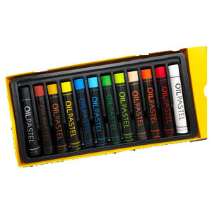 Crayons à la cire à l'huile Arts, lavables, ronds, non toxiques, pour artistes, enfants, étudiants, débutants - Product Image 2