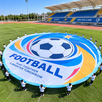 Bannière de compétition, drapeau géant, bannière de stade pour événements sportifs, bannière super large pour le football avec impression personnalisée
