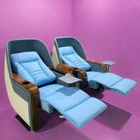 Benutzer definierte erstklassige Smart Home Theater Liege sofa Electric Power Films itze für Villen und Keller Kapsel möbel