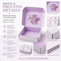 Cajas de Embalaje de Cartón Corrugado Blanco Personalizadas y Ecológicas para Ropa Interior, Embalaje Personalizado para Prendas