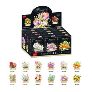 Boîte Mystère de Plantes Succulentes et Roses - Kit de Jardinière à Construire, Cadeau pour Femmes, Décoration de Bureau et Cadeau Surprise - Product Image 1