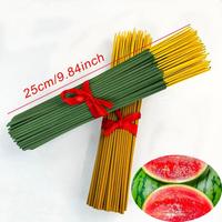 Hotverkopende sandelhoutfruitgeur 25cm wierookstokjes voor kantoor, langdurige geur, verwijdert geurtjes, geschikt voor alle seizoenen, gemaakt in China