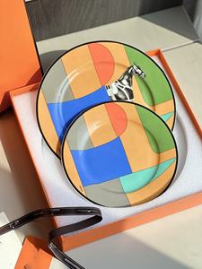 Assiette à dîner en porcelaine de décoration nordique et assiette de chargeur - Product Image 2