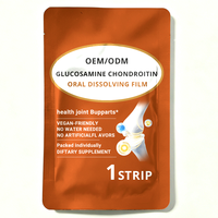 Technologie ODF Avancée, Bandes Dissolvantes de Glucosamine et Chondroïtine, Formule Personnalisée pour la Santé Osseuse, Fabricant Certifié GMP ISO