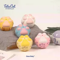 TaTa Cat Paw Balle de massage auto-ponderée en silicone, jouet anti-stress pour le bureau, cadeau