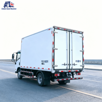 Camion frigorifique d'occasion ISUZU KV100 économique, norme Euro 6, pneus 7.00R16, fourgonnette pour chaîne du froid