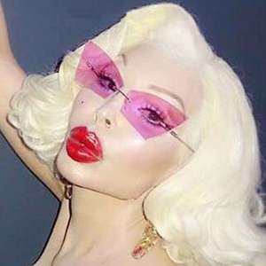 Nouvelles lunettes de soleil carrées œil de chat rouges sans monture, mode vintage 2020 pour hommes et femmes - Product Image 2