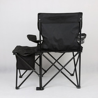 Chaise de plage pliante en aluminium, à dossier complet, légère, facile à transporter, avec sac de rangement de Table, pour Camping
