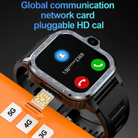 Smartwatch Android 2,03 Inci 4G SIM Card, Video Call, GPS, WiFi, PGD, Gaya Bisnis, Pelacak Detak Jantung, Layar Sentuh, Jawab Panggilan