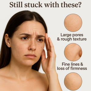 Siero Viso 30ml Illuminante e Rassodante con Blocco Idratante 24h, Film Rassodante Istantaneo al Calcio e Spicule di B12 - Product Image 2