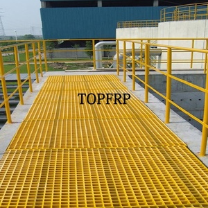 ตะแกรงไฟเบอร์กลาส FRP ความแข็งแรงสูง ตะแกรงไฟเบอร์กลาสแบบขึ้นรูป GRP - Product Image 4