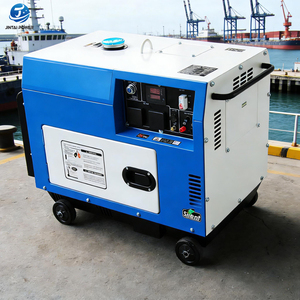 เครื่องกำเนิดไฟฟ้าเบนซินแบบพกพา Super Silent 5KVA 5KW 110V 220V 380V 50/60HZ แบบเก็บเสียง โครงเปิด ATS 15KVA 20KVA 30KVA - Product Image 1