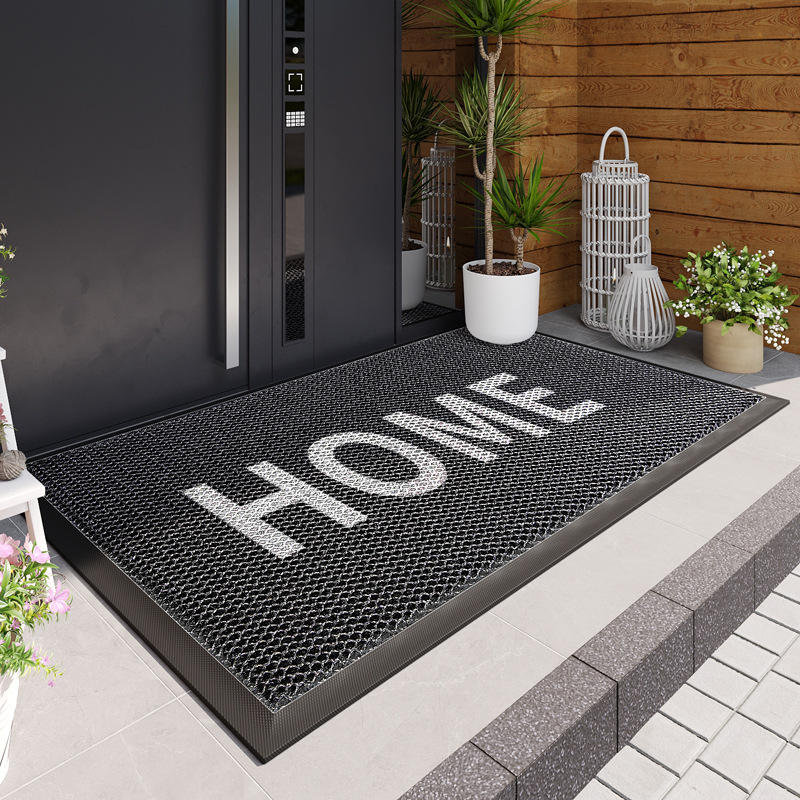 พรมเช็ดเท้า Elastic King - สีฟ้าต้อนรับ