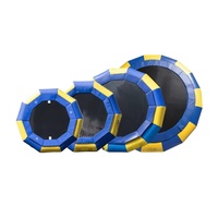 Funworldsport en plein air eau Amusement gonflable saut Trampoline gonflable eau jouer jouets pour enfants