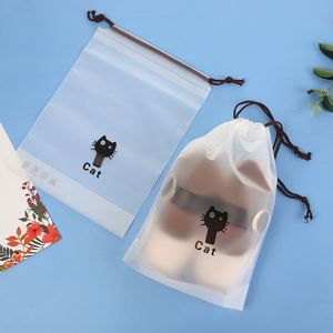 Bolsas de Embalaje para Zapatos, Transparentes, Impermeables, Aptas para Microondas, con Cordón, Impresión Personalizada, Promocionales - Product Image 2