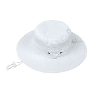 Sombreros de Pescador con Logotipo Personalizado al por Mayor, con Malla de Protección Solar, Transpirables, de Secado Rápido y Ajustables para Niños - Product Image 6