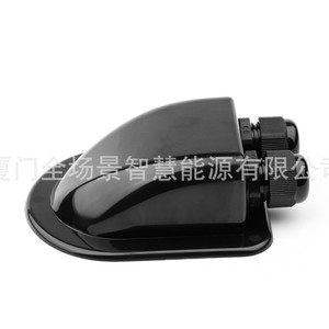Support de montage solaire en plastique ABS noir, boîte de connexion à double trou pour installation photovoltaïque sur camping-car ou bateau - Product Image 4