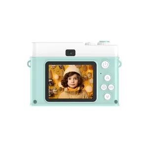 Fashion Retro Children's Camera Y3 Dual Lens Autofocus Video Shooting Fun Grafhiti MP3 Player DV Toys Y3 Mini Kids Camera