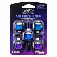 Diffuseur de parfum solide pour voiture avec logo personnalisé, clip de ventilation en plastique, évaporation naturelle, parfum longue durée, véhicule CN