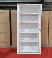Armoire de rangement en acier verrouillable pour documents de bureau, outils et fournitures, armoire métallique commerciale, directement de l'usine