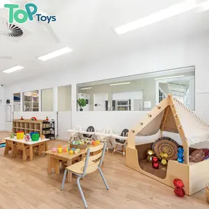 One Stop Solution For Kindergarten Nursery Preschool Children Wooden Indoor Montessori Furniture Classroom Environment Designs