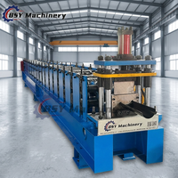 Machine de formage de gouttières semi-circulaires en acier métallique robuste à usage industriel, pour la fabrication de gouttières demi-rondes