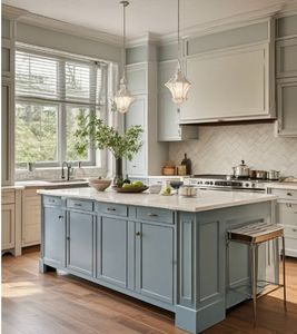 Armoires de cuisine de style européen, éléments et modernité pour créer un espace de cuisine contemporain et élégant - Product Image 3