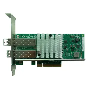 PCI Express Lan Card 82599ES Dual 10GbE Port NIC Card Used Ethernet Card 2 ports Network Adapter X520-DA2 X520-SR2