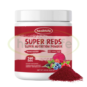 Healthife OEM/ODM Superfood Berry đỏ pha trộn bột hữu cơ hỗn hợp berry bột - Product Image 1