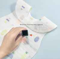 Offre spéciale fabricant de bavoirs jetables pour bébé bavoir en papier non tissé imperméable pour enfants
