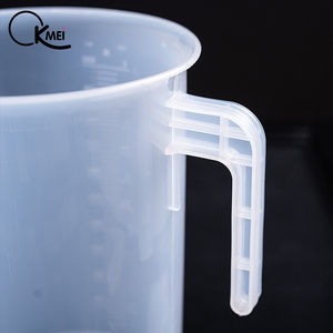 प्रयोगशाला रसोई साफ प्लास्टिक ने जुग मापने वाले कप को मापने वाले कप - Product Image 2